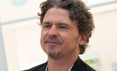 Dave Eggers author of The Circle and his second career as a visual artist portrait image