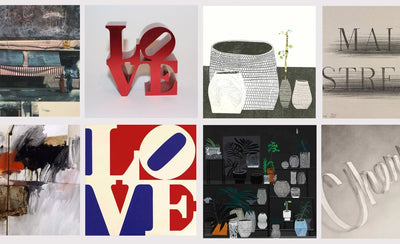 Steal vs Splurge comparison of art prices featuring big name artists auction artwork image