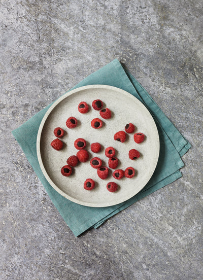 Chocolate-filled raspberries. Photography by Luke Albert