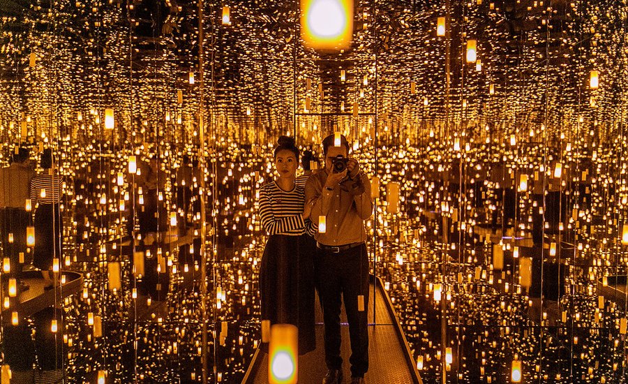 A Look Inside Yayoi Kusama's Five Infinity Rooms at the Seattle Art Mu – Phaidon