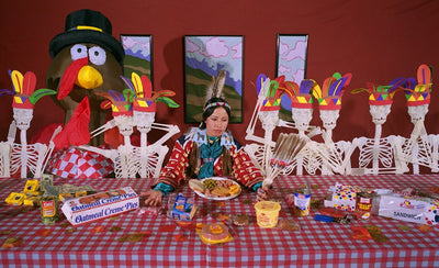 10 Native American artists you should know about banner image with traditional artwork and cultural motifs