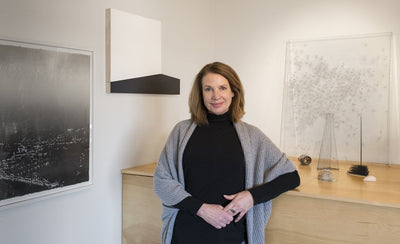 Susan Goethel Campbell casting grass sculptures in the shell of Detroit's impermanent landscape