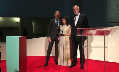 collect the winners of the Hugo Boss and Guggenheim prizes award ceremony image