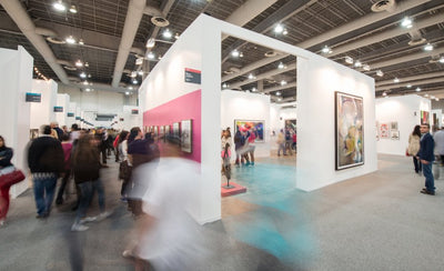 8 artworks to acquire at Zona Maco art fair colorful contemporary paintings and sculptures displayed in gallery setting