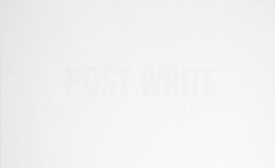 white-hot contemporary artworks displayed in gallery setting with pale and interesting tones