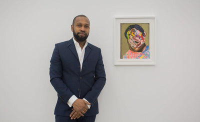 Nathaniel Mary Quinn artist portrait drawing artwork exhibition image