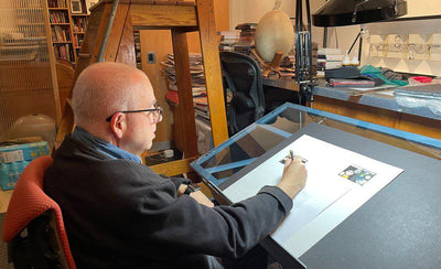 martin wilner artist portrait why i draw article illustration image