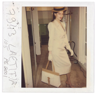 Laetitia portrait smiling woman with natural light outdoors