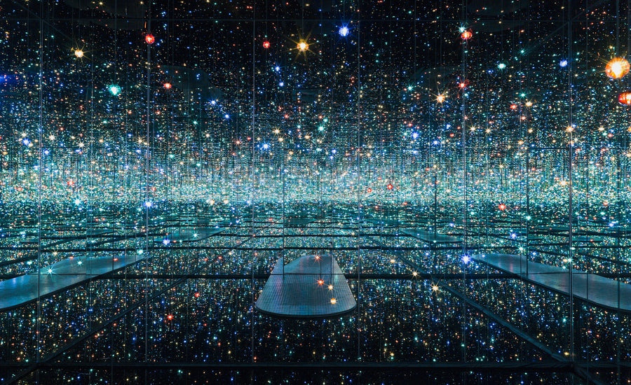 Anatomy of an Artwork Infinity Mirrored Room The Souls of Millions of Light Years Away by Yayoi Kusama artwork image