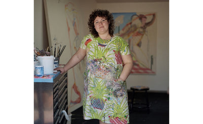 Prime Focus Christina Quarles artwork vibrant abstract painting colorful shapes and figures