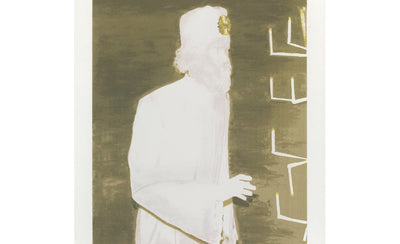The Story Behind the Worshipper by Luc Tuymans painting artwork image