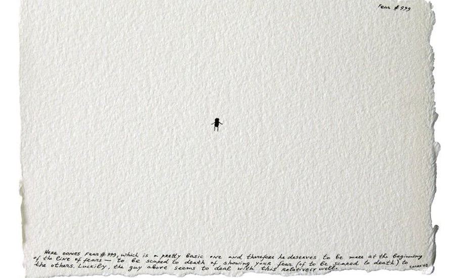 The story behind Nedko Solakov's Fear 999 artwork image