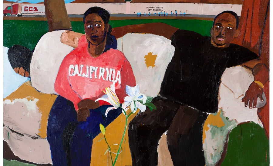 Henry Taylor artist portrait painting vibrant colors contemporary art exhibition