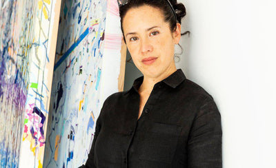 Sarah Sze artist installation art life exhibition colorful intricate details