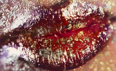 Marilyn Minter Artspace Edition launch event promotional image with vibrant colors and dynamic composition