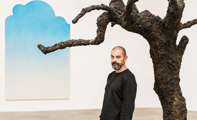 artists who had a great year ugo rondinone artwork colorful abstract shapes on white background