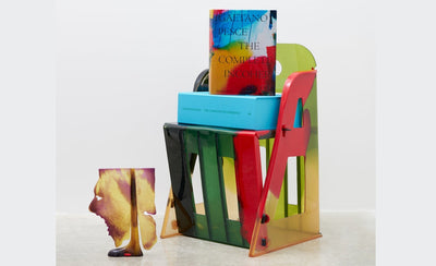 Gaetano Pesce quote about freedom with abstract colorful background 900x450 image