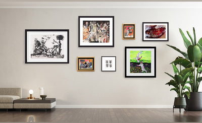 Magnus Resch picks 5 Artspace editions that would look great on any wall colorful contemporary art prints displayed on white wall