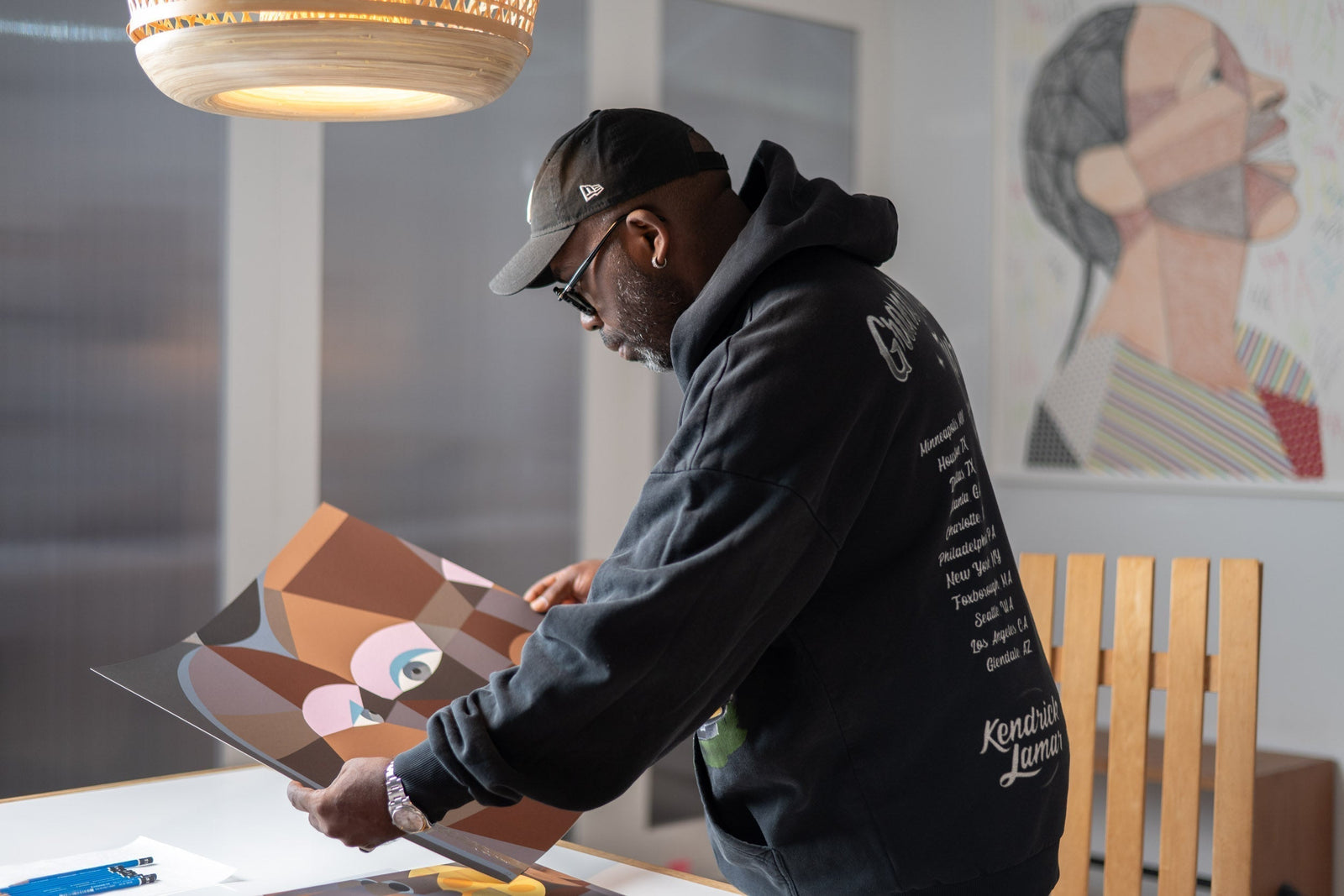 Derrick Adams tells us about his new edition Fixing My Face, 2025