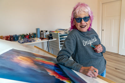 Judy Chicago tells us about her new edition, Birthday Bouquet for Belen, 2026