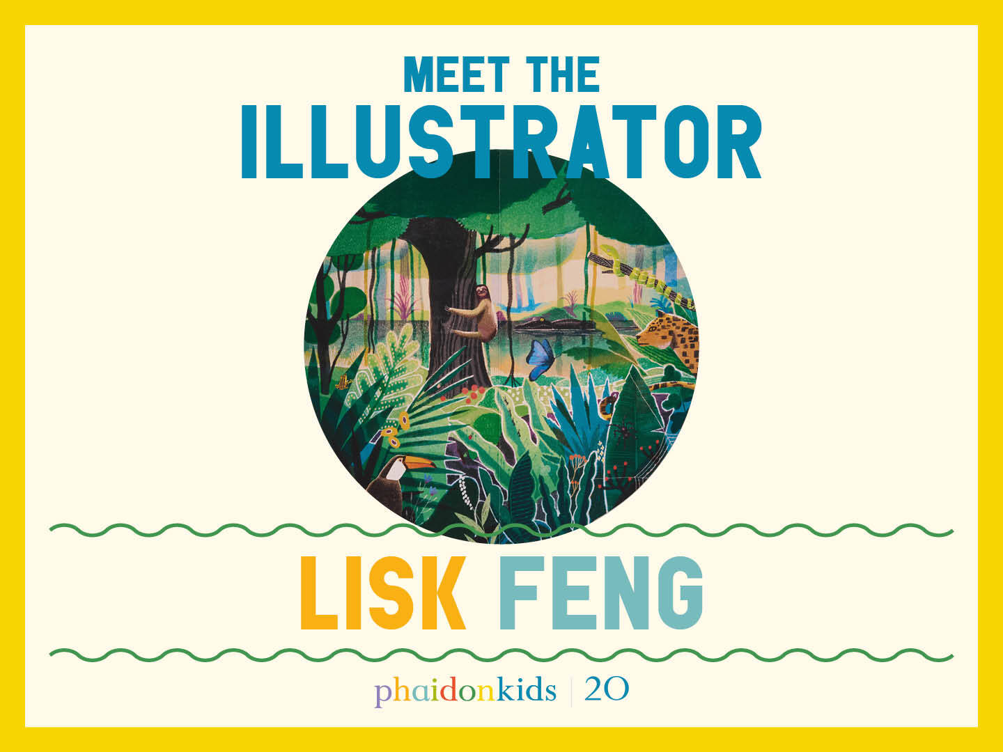 We talk to Phaidon Kids illustrator Lisk Feng