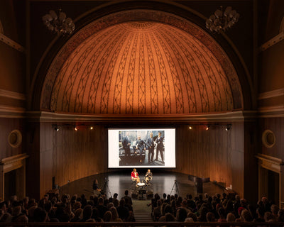Thom Browne and Charlie Porter in conversation at The V&A - photograph Matthew Foley (Thom Browne Inc)