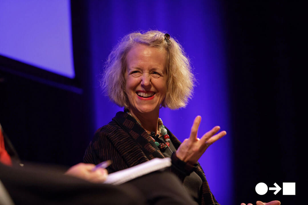 Barbara London contemporary art curator portrait photograph