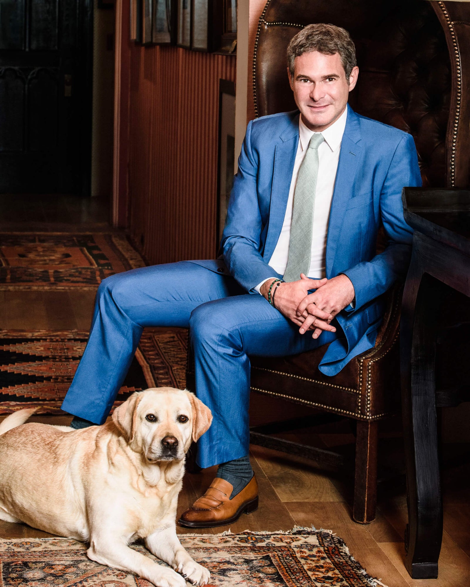 Bronson Van Wyck portrait professional headshot outdoors natural light