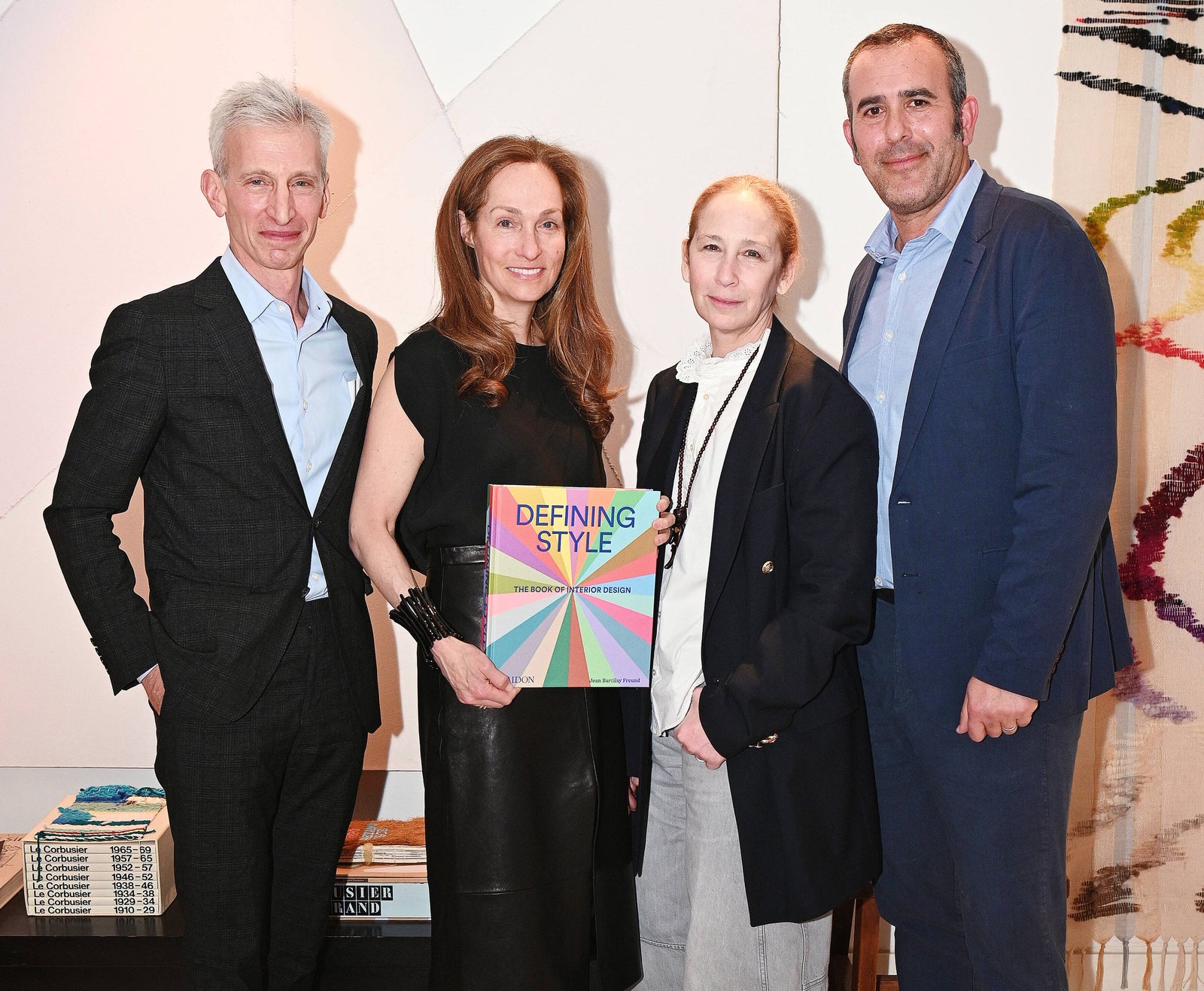 Tony Freund, Joan Barzilay Freund, Alex and Michael Shuman - photo Christos Katsiaouni