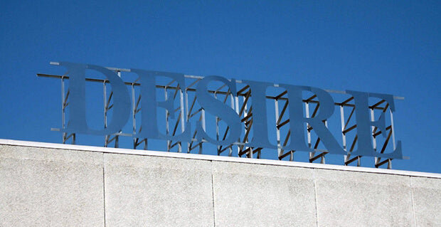 desire roof modern residential house with sloped roof and clear blue sky background