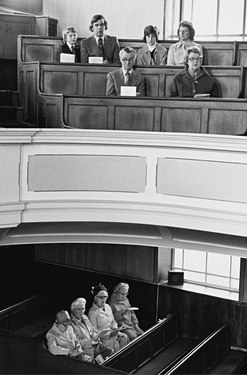 Steep Lane Baptist Chapel, Yorkshire from: 'The Nonconformists'