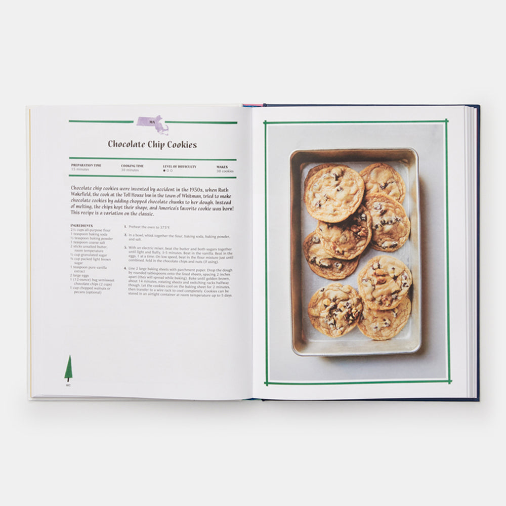 United Tastes of America: An Atlas of Food Facts & Recipes from Every State!