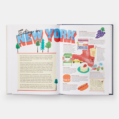 United Tastes of America: An Atlas of Food Facts & Recipes from Every State!