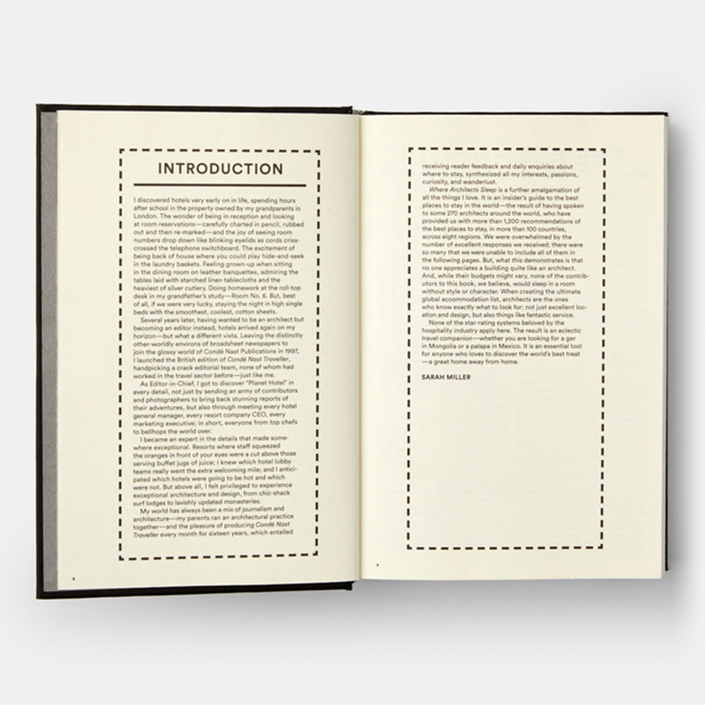 Where Architects Sleep: The Most Stylish Hotels in the World