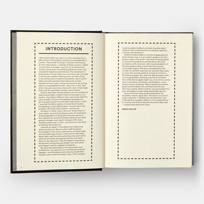 Where Architects Sleep: The Most Stylish Hotels in the World