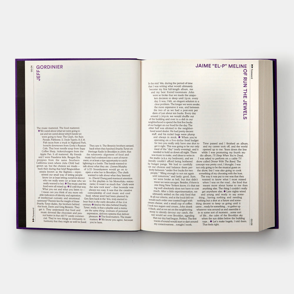 Snacky Tunes: Music is the Main Ingredient, Chefs and Their Music