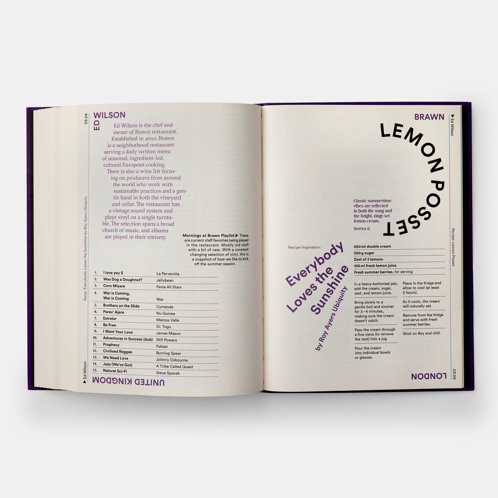 Snacky Tunes: Music is the Main Ingredient, Chefs and Their Music