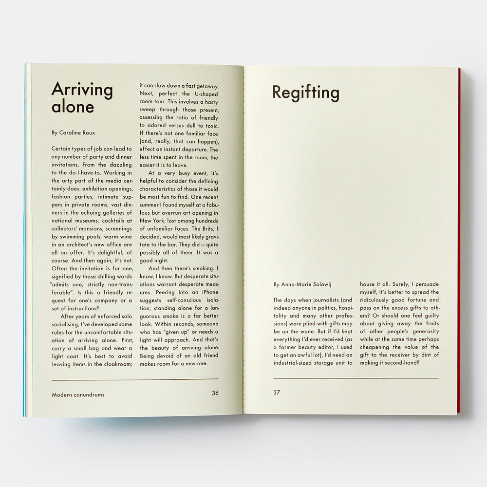 Modern Manners: Instructions for living fabulously well