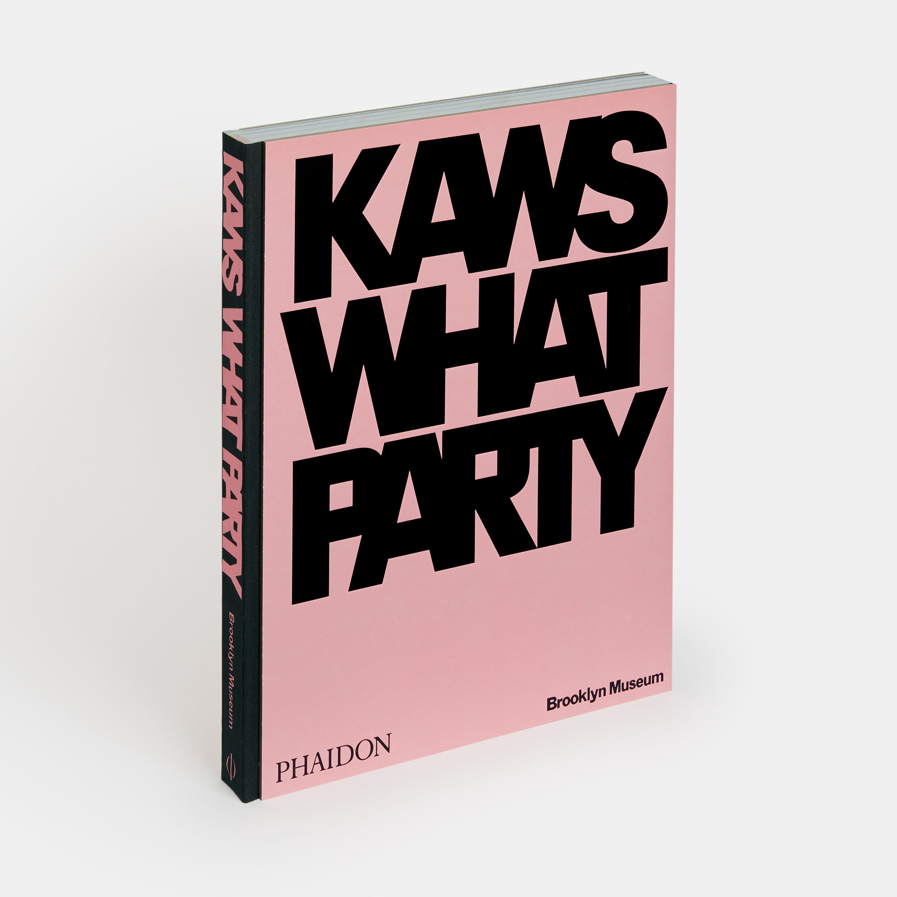 【 KAWS WHAT PARTY 】ART BOOK 洋書 KAWS: WHAT PARTY (Black on Pink edition) | Standard Edition