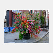 Flower Flash, Casa Magazines, West 12th Street & 8th Avenue, New York City (2021)