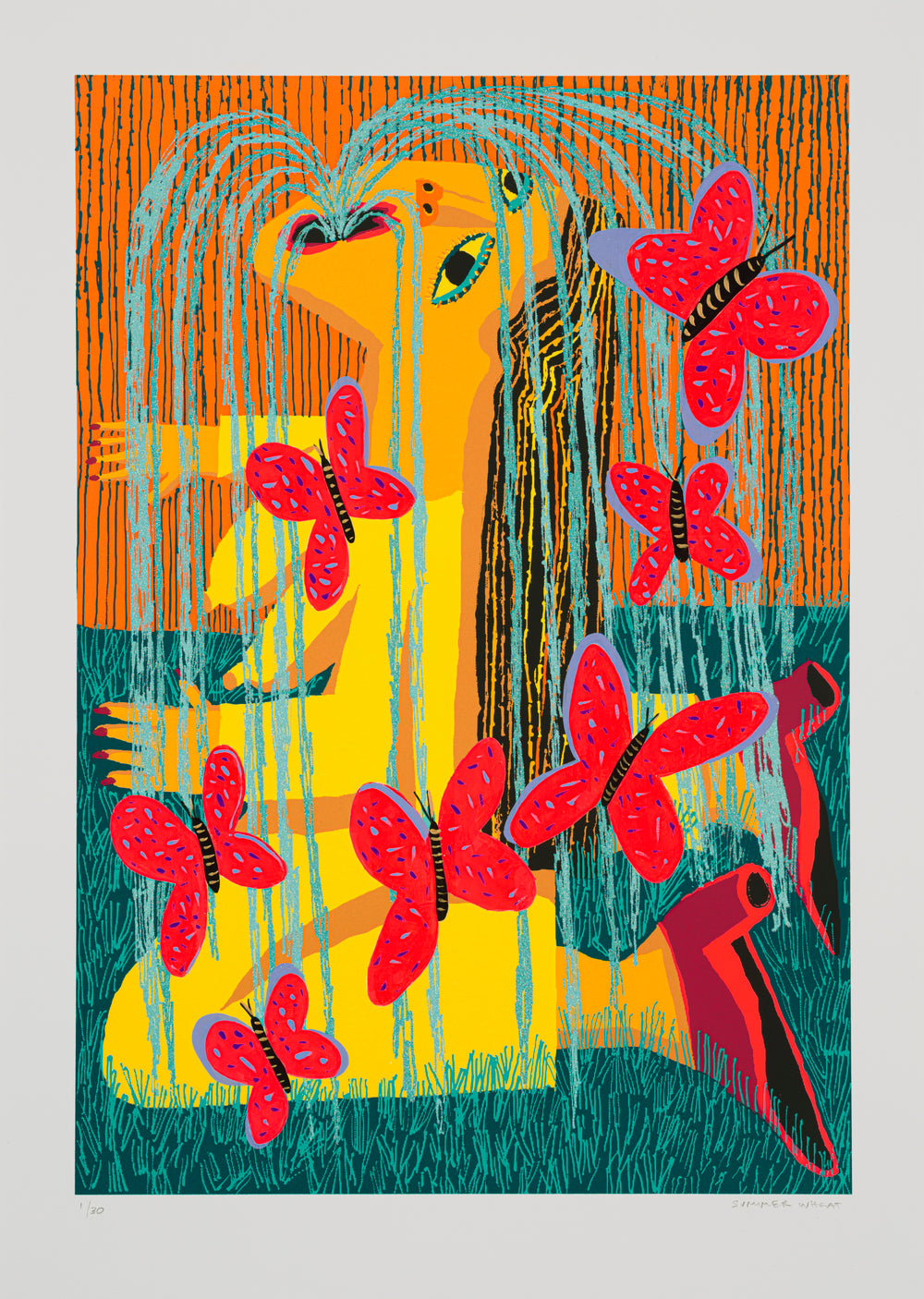 Watering Weeds: Butterflies