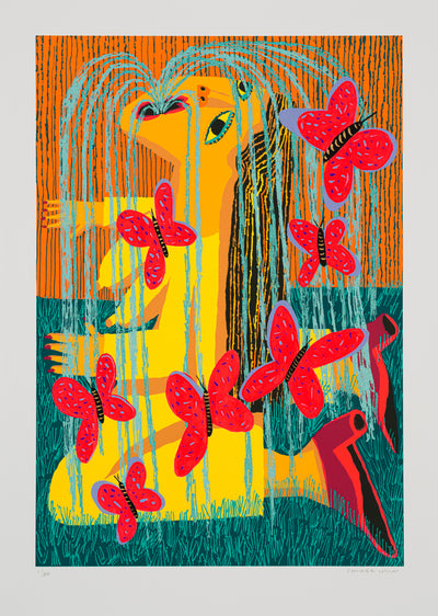 Watering Weeds: Butterflies