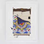 Self-Portrait with Hairbrush, Pen, Book, Leash, and Collar