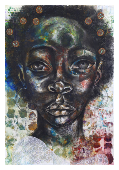 She Wears Constellations in Her Hair