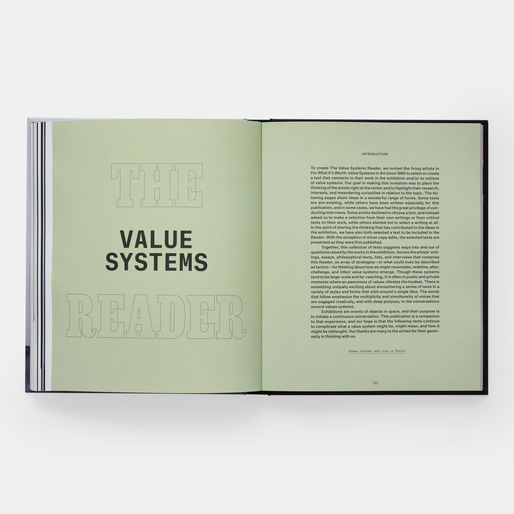 For What It's Worth: Value Systems in Art since 1960