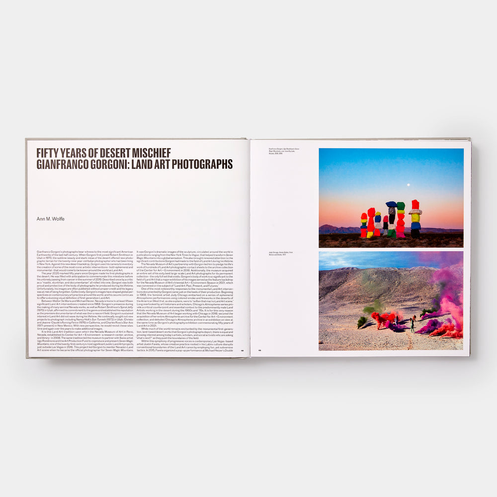 Gianfranco Gorgoni: Land Art Photographs