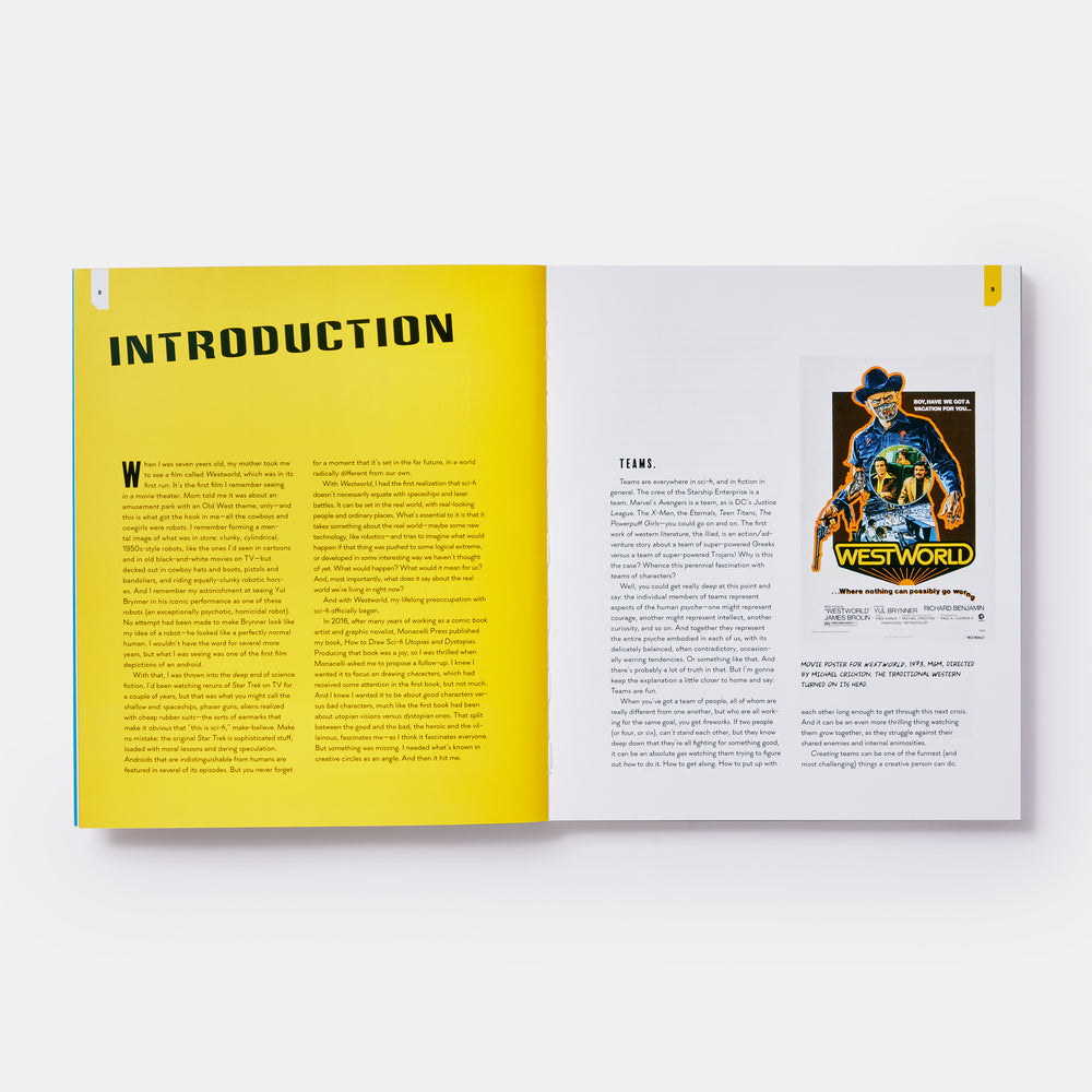 How to Draw Sci-Fi Heroes and Villains