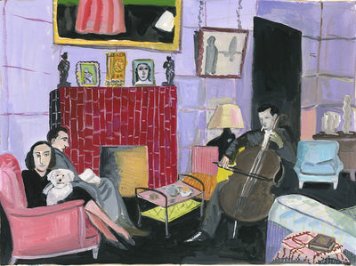Marie-Laure de Noailles in Her Paris Salon