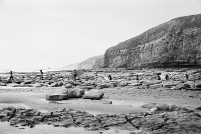 Surfers At Southerndown