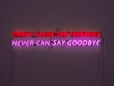 Don’t Leave Me This Way/Never Can Say Goodbye